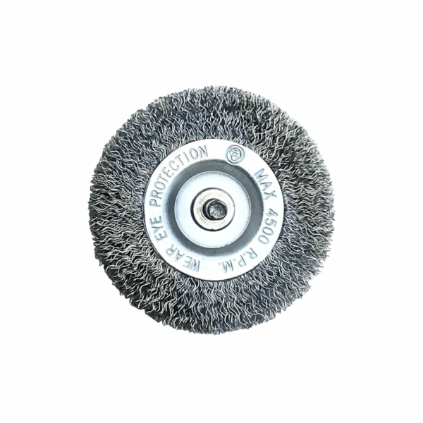 GRATA CIRCULAR LISA ACERO INOX C/ESPIGO