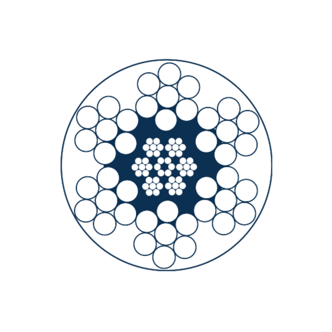 CAAG6X7-1-2-1.png CABLE ALMA ACERO GALVANIZADO 6X7 - Imagen 1