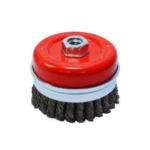 GRATA CONICA TRENZADA ACERO 4 1/2" X 5/8" KANGAROOO