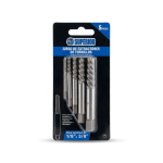 JUEGO EXTRACTOR DE TORNILLOS HSS 1/8" - 3/8" X 5PCS SUPERIOR
