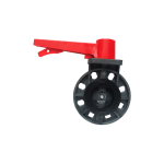 VALVULA DE BOLA MARIPOSA EN PVC